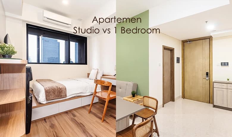 Apartemen Tipe Studio vs 1 Bedroom: Perbedaan dan Kelebihannya!